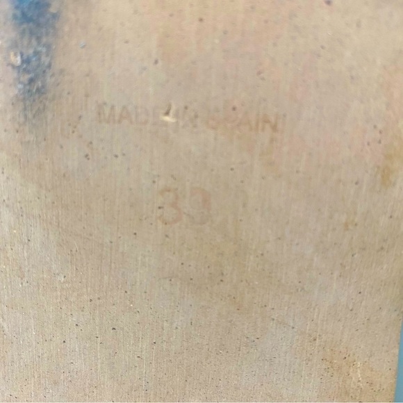 Anthropologie Women’ Blk Suede Criss-Cross Espadrilles Sandals Size 39 US 8/8.5 - Picture 6 of 6